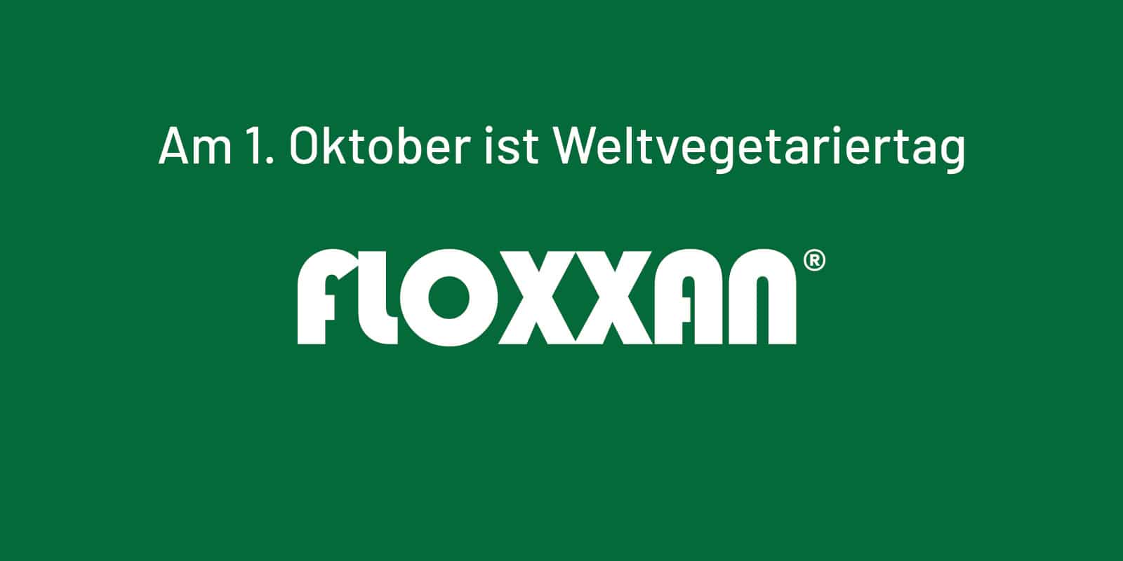 Weltvegetariertag FLOXXAN Organic