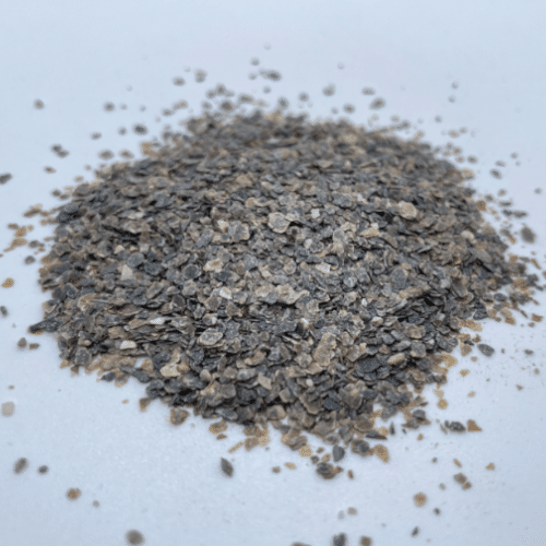 Mica natur schwarz gold